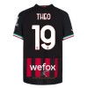 Officiële Voetbalshirt AC Milan Theo 19 Thuis 2022-23 - Heren